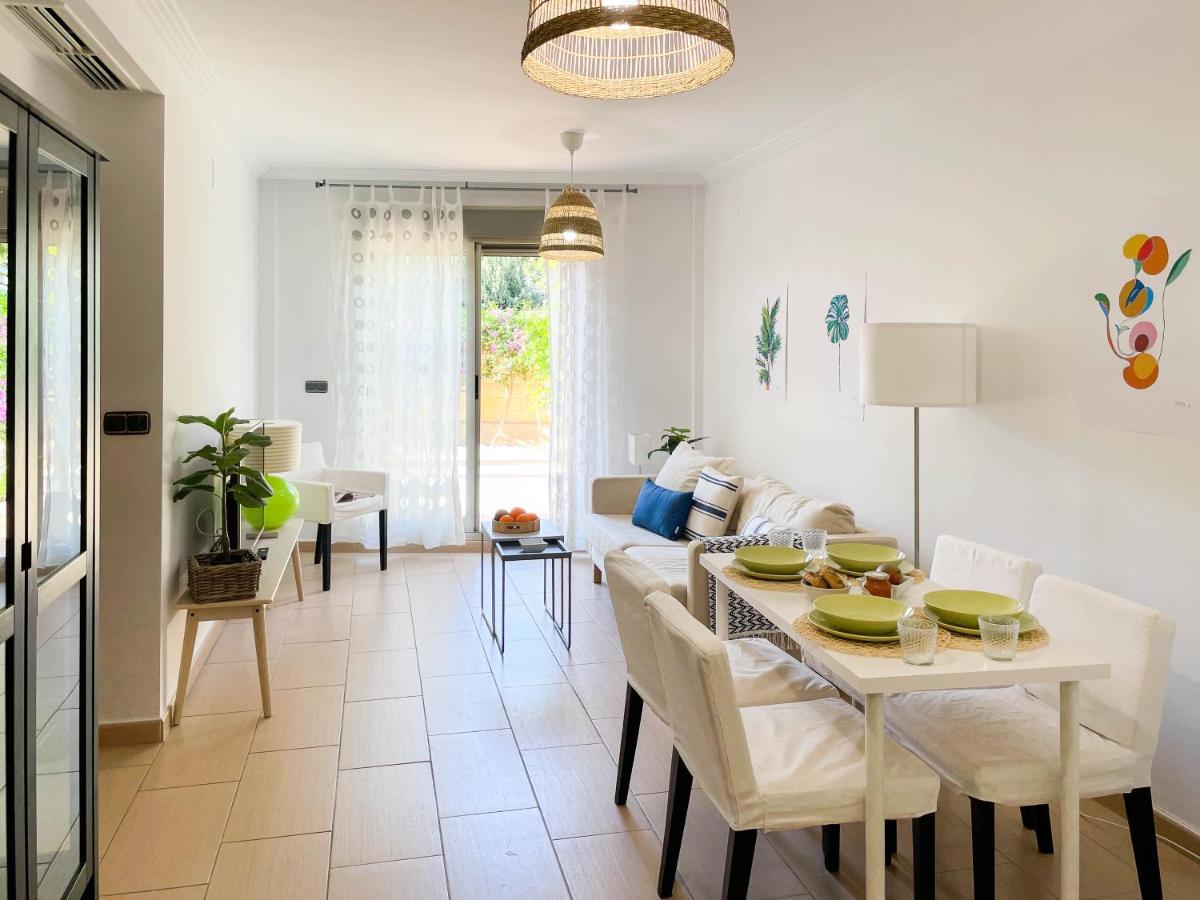 Apartamento Con Gran Patio A 1 Min De La Playa El Campello Buitenkant foto