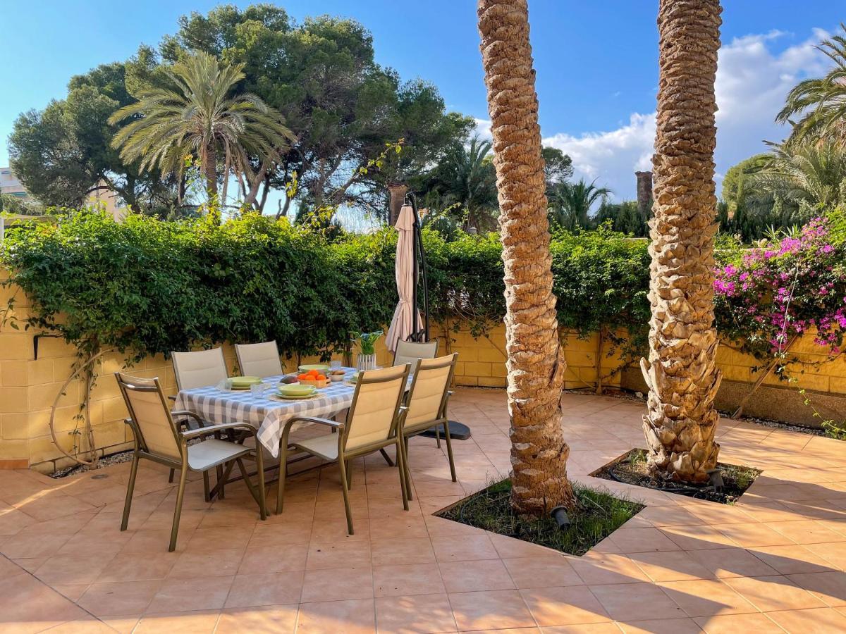 Apartamento Con Gran Patio A 1 Min De La Playa El Campello Buitenkant foto