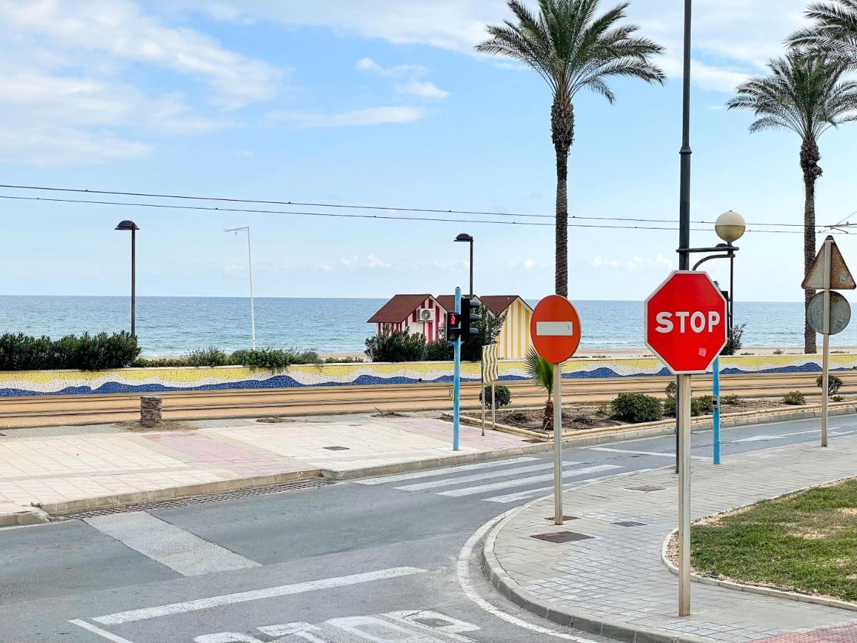 Apartamento Con Gran Patio A 1 Min De La Playa El Campello Buitenkant foto
